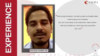Learner Experience | Prateek Kumar Rai | Makeen Energy | Vani.coach |