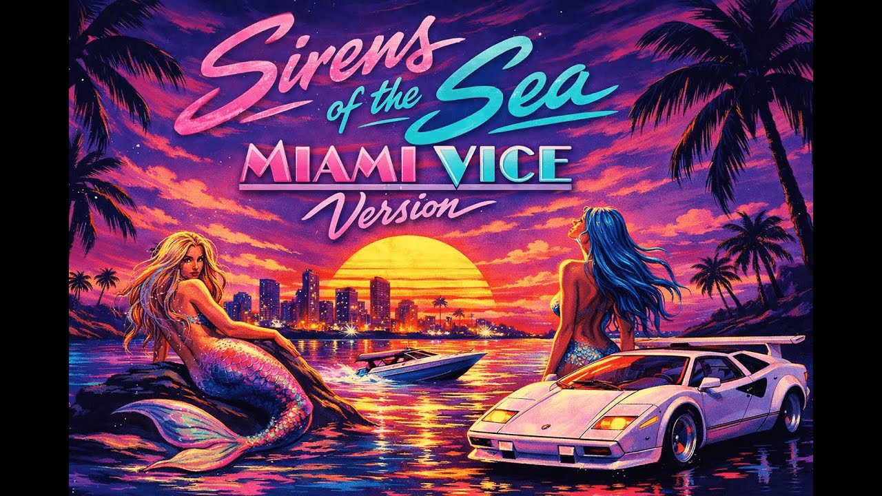 Sirens of the Sea | Miami Vice Cover