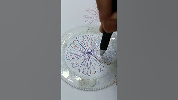 How many rotation in this video #shorts #033  #spirograph #satisfying #asms #awesome