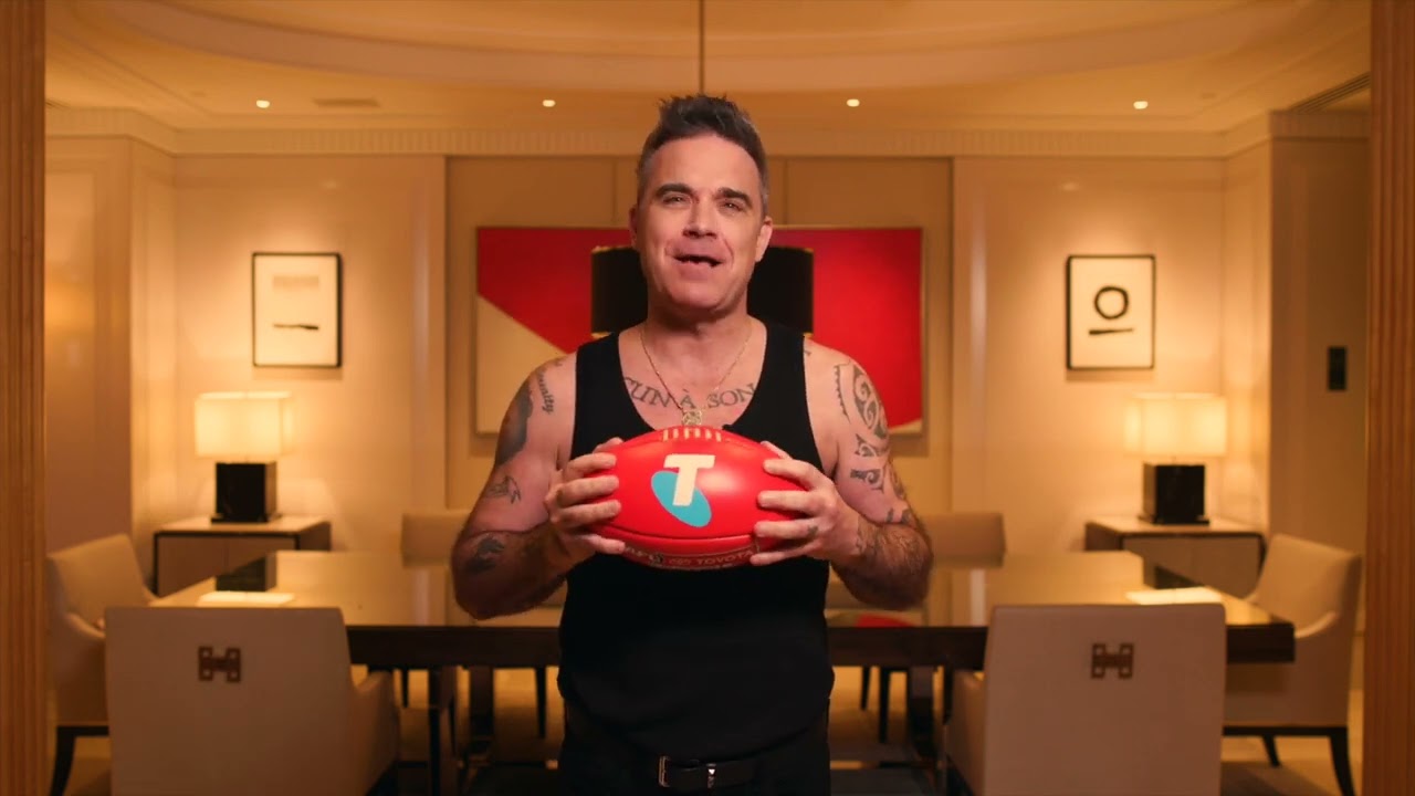 Robbie Williams Locked In To Play At AFL Grand Final