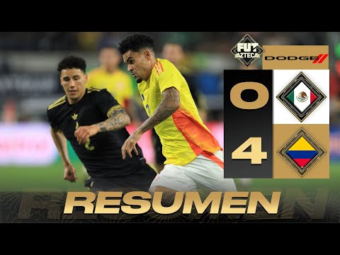 La Selección Mexicana es humillada por Colombia