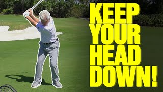 Golf Drills To Keep Your Head Down [DO THIS NOW!]