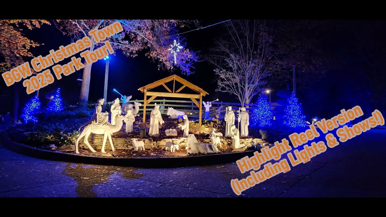 Busch Gardens Williamsburg Christmas Town 2025 (Highlight Reel Version)!