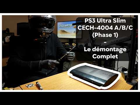 PS3 Ultra Slim CECH-4004 A/B/C - Complete teardown!