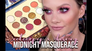 COLOURPOP MIDNIGHT MASQUERADE PALETTE ✨💕 | REVIEW/TUTORIAL