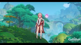 Happy birthday Yae Miko dmg showcase  Genshin