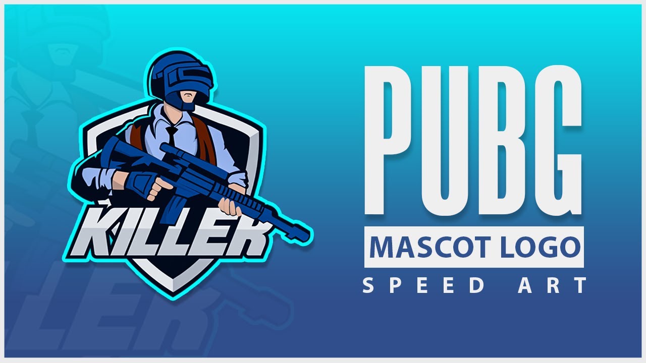 PUBG Mascot Logo Speed Art | E-sports Mascot Logo | Adobe Illustrator | Mr. Thesigner