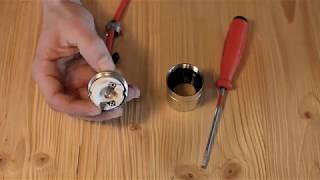 Fassung Zusammenbauen