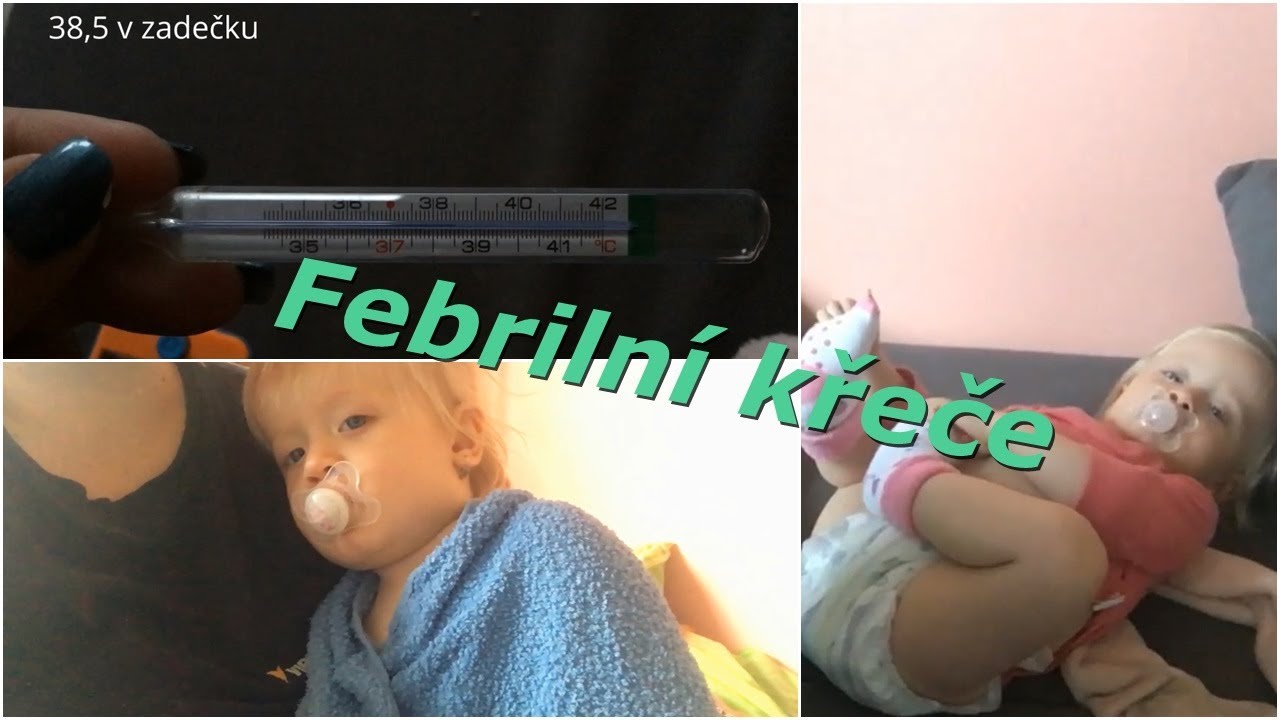 Naše zkušenost s febrilními křečemi | MamaVlog