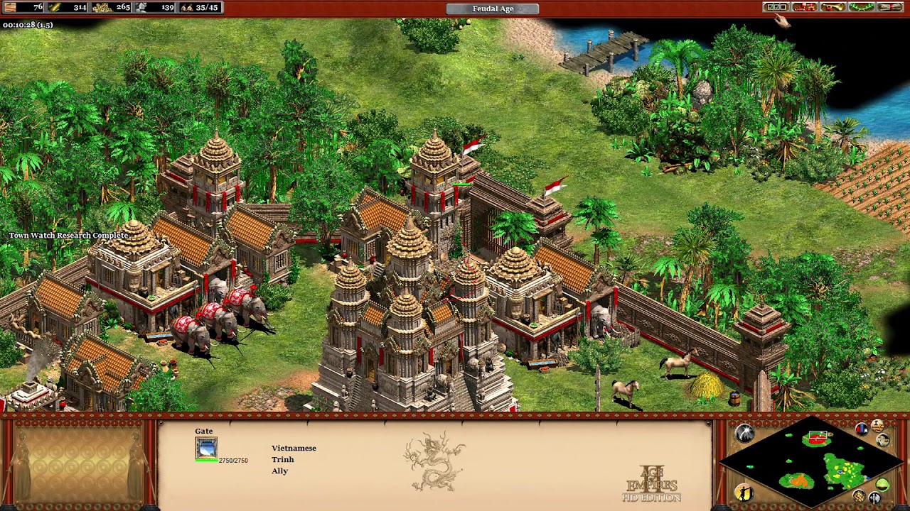 Age Of Empires 2 HD Le Loi Campaign 1. The Dai Viet Uprising