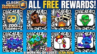 Clash Royale QR Code 2026 😱🎁 | Unlock FREE Emotes, Gold & Rewards FAST! 🔥 #clashroyale  screenshot 2