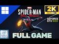 Spider Man Miles Morales Full Game on i3 7100 With GTX 1650 Complete Story Mode All Mission Gameplay
