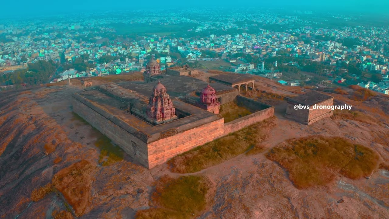 Dindigul Rock Fort | திண்டுக்கல் மலைக்கோட்டை | Drone Aerialview