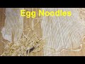 Homemade Egg Noodles