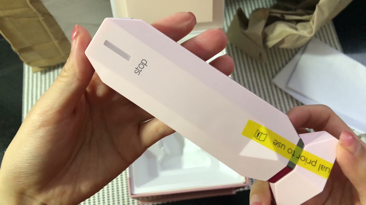 UNBOXING VIDEO [TriPollar STOP Facial Skin Renewal Device - pink] 2021