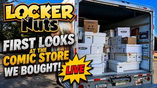 LIVE - First Look at the Comic Book Store we Bought!