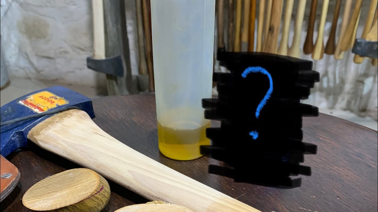 Axe handle waterproofing that works !! YouTube