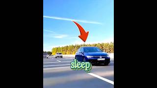 Driver Sleeps… Car Takes Over 😳🚘