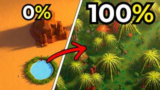 I Spent Hours Bringing This Entire Dead Desert Back to Life