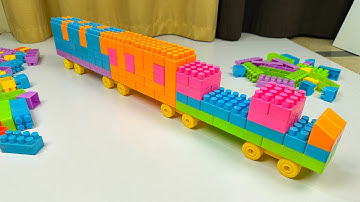 Satisfying DIY Lego Train | Building Blocks | Lego Train