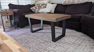 How To Build A Minimalist Industrial Coffee Table