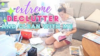 EXTREME HOUSE DECLUTTER & CLEANING MOTIVATION ||  || AT HOME WITH JILL || MINIMALISM