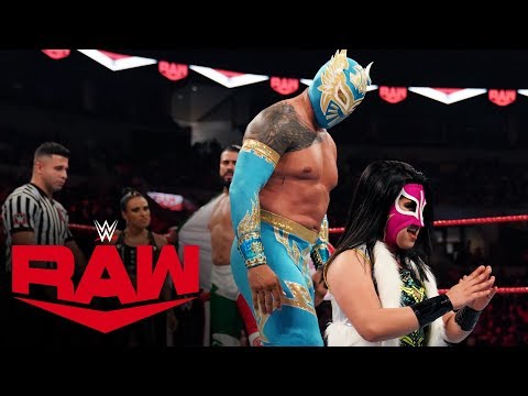 Sin Cara vs. Andrade: Raw, Oct. 28, 2019