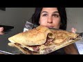 EATING: Chocolate Crepes (Mukbang/ASMR)