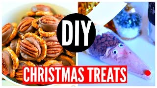 DIY CHRISTMAS TREATS AND GIFTS! Holiday Snack Ideas 2015