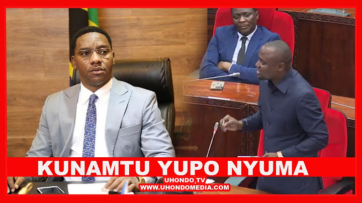 GAMBO AFANYA MAAMUZI MAGUMU BUNGENI "KUNACHANGAMOTO GANI ARUSHA?, KUNA MTU ANAKWAMISHA"