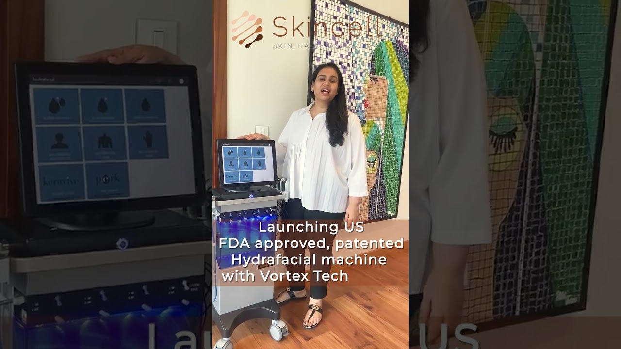 HydraFacial machine launch @skincell clinic