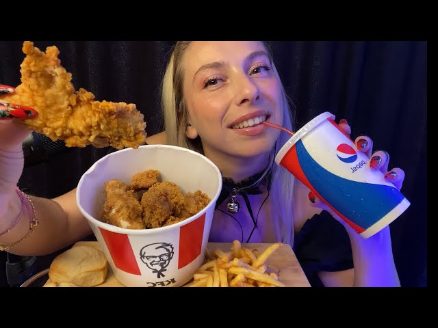 KFC MUKBANG ASMR