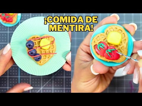 Waffles de Mentira que Parecen de Verdad  Arte Infantil
