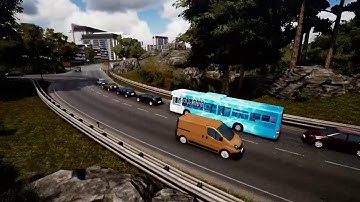 Bus Simulator 18 - Virtual Reality | Map Extension | Express | Kerststadt University | Astra - Park