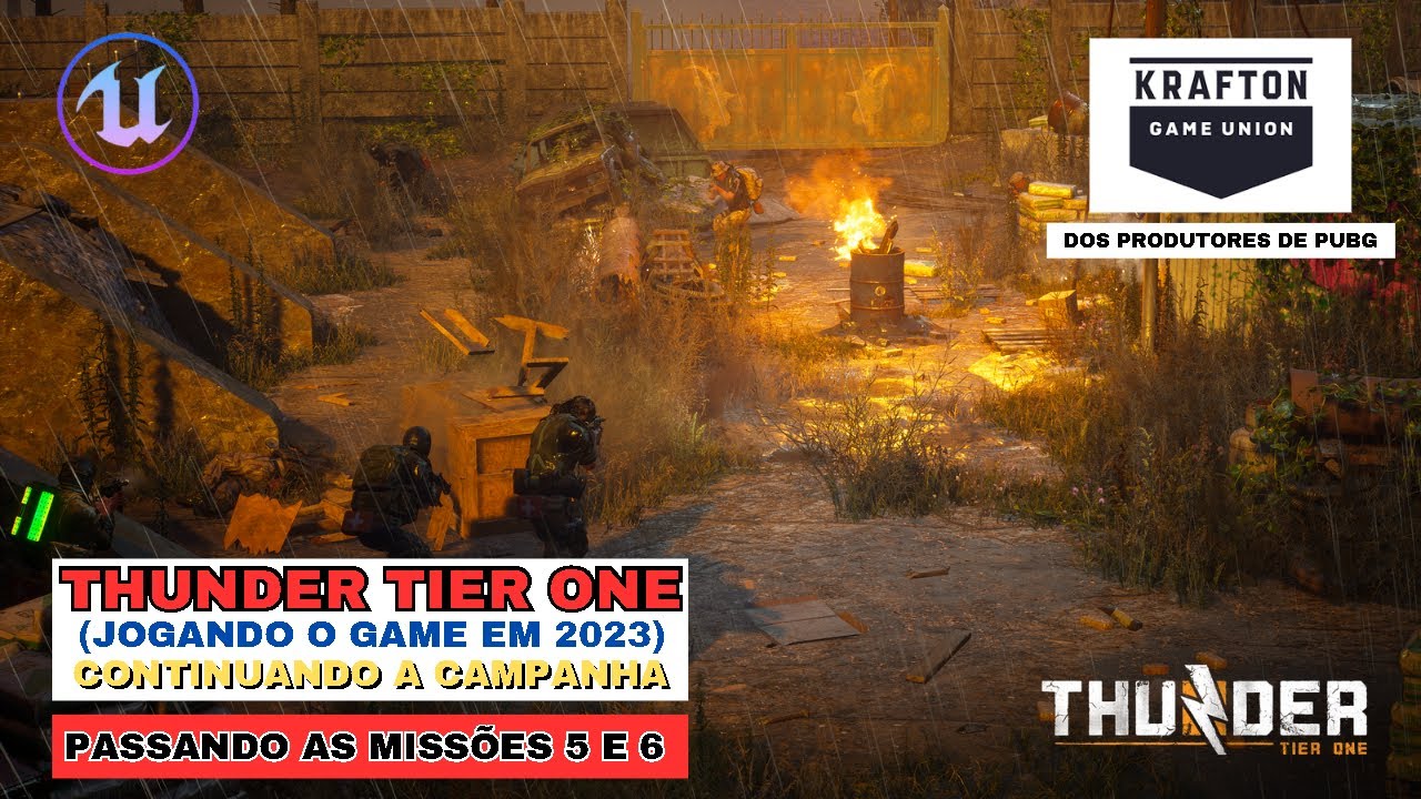 THUNDER TIER ONE - CONTINUANDO A CAMPANHA (MISSÕES 5 E 6) - YouTube