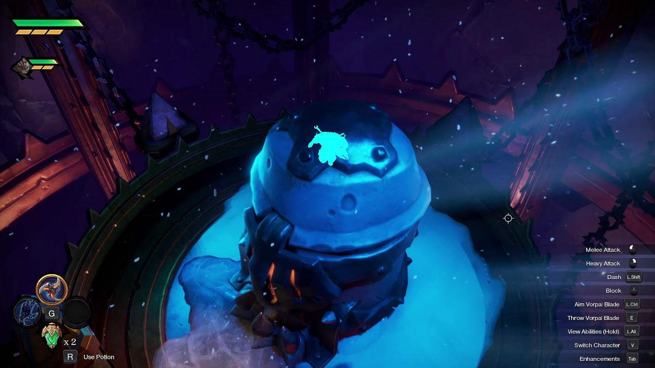 Exploring Inferno Vault, Entering The Furnance - Darksiders Genesis PC Gameplay