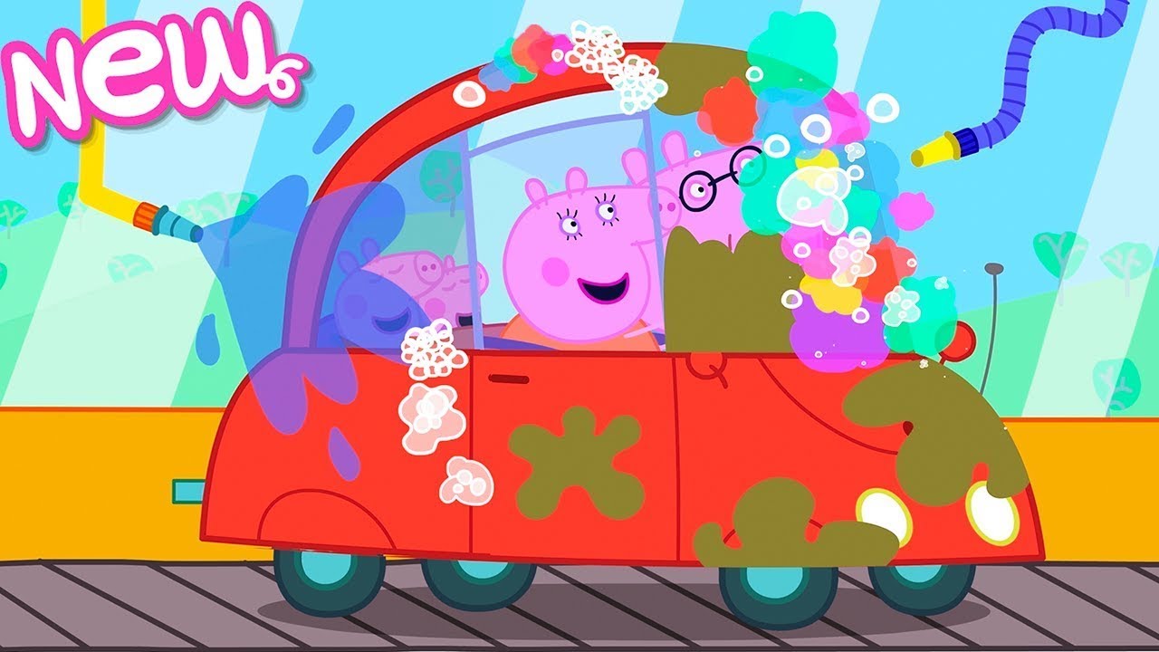 Peppa Pig Tales 🚗 GIANT Car Wash Machine! 🫧 BRAND NEW Peppa Pig Episodes