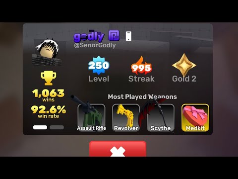 I reached a 1000 win streak in Roblox rivals - YouTube