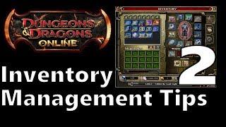 DDO Inventory Management Tips - Part 2