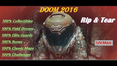 DooM 2016 [Map01 - Rip & Tear] (UV-Max) Walkthrough
