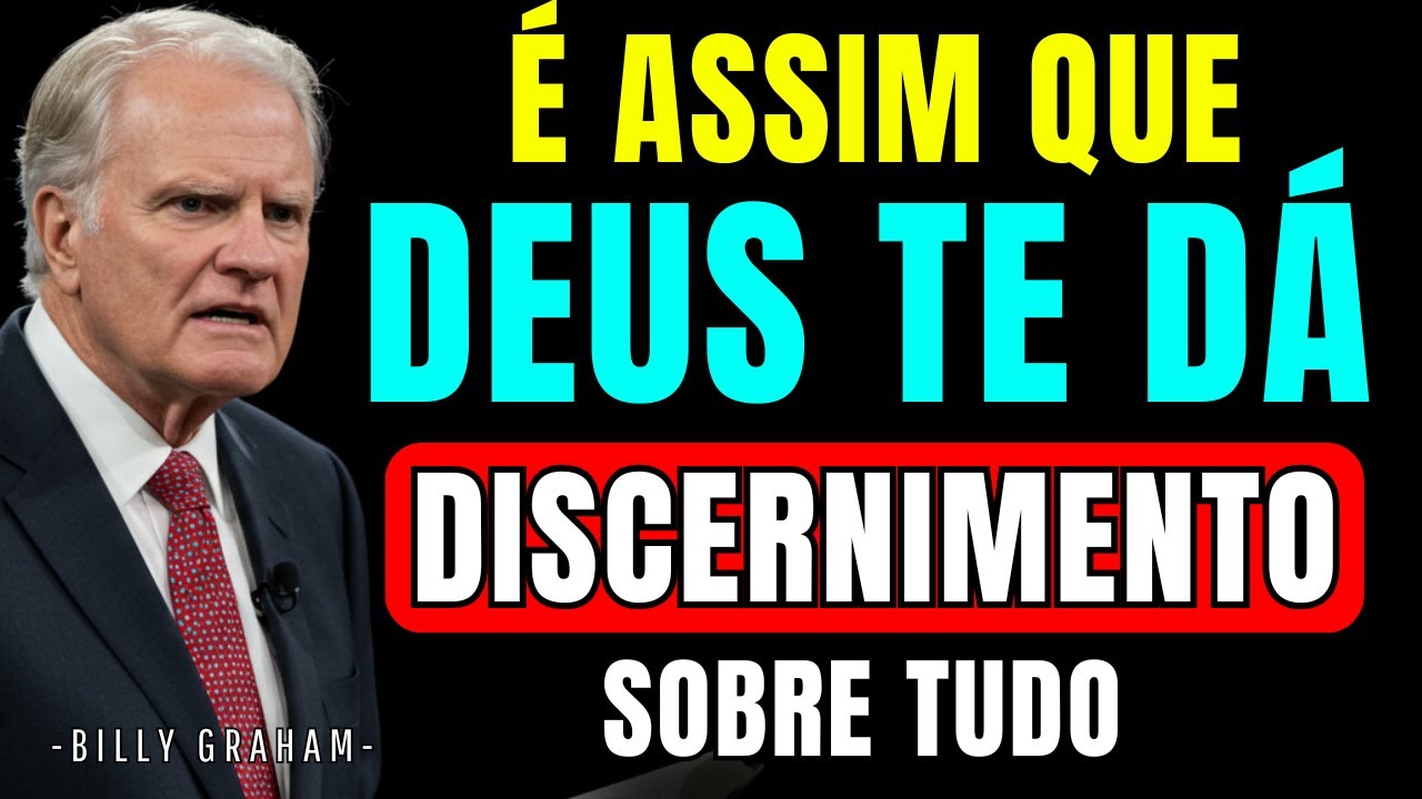 Como RECONHECER os SINAIS DE DEUS em Sua Vida - Billy Graham