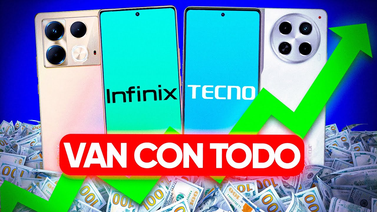Por qué TODOS están Comprando Celulares de TECNO e INFINIX