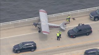 Teen pilot makes emergency landing on Jersey Shore bridge