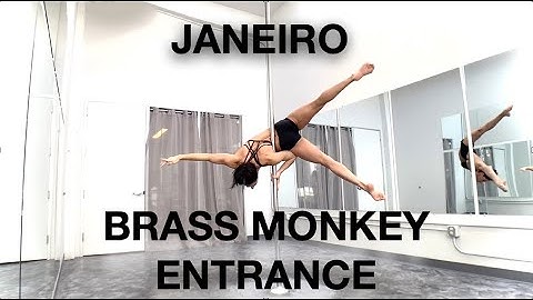How to do a Janeiro from Brass Monkey -  Pole Dancing Tutorials by ElizabethBfit
