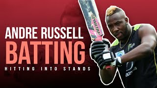 Andre Russell Batting Practice | Hitting Into Stands | KKR | IPL2021 | CRICKET PORT |