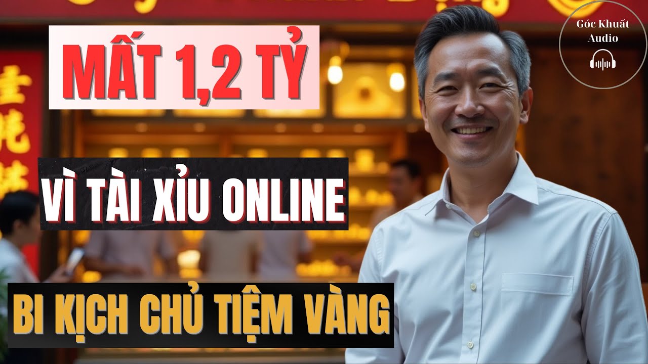 Góc Khuất Audio : Mất 1,2 tỷ Sau Vài Giây : Cái Kết Của Một Chủ Tiệm Vàng Đam Mê Tài Xỉu Livestream