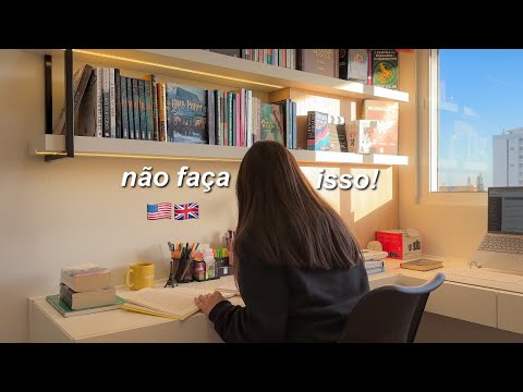 como NÃO aprender inglês