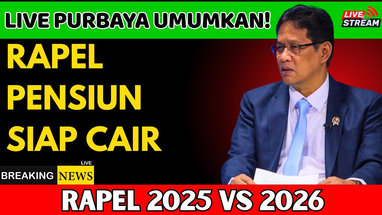 Rapel Pensiun Sudah Cair, Ini Penjelasan & Jadwal Cair
