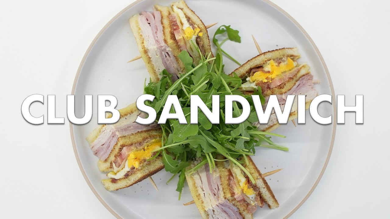 Club sandwich: ¡el sándwich clásico y delicioso con un truco que te sorprenderá!