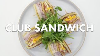 Club sandwich: The classic, delicious sandwich with a hack that will surprise you!